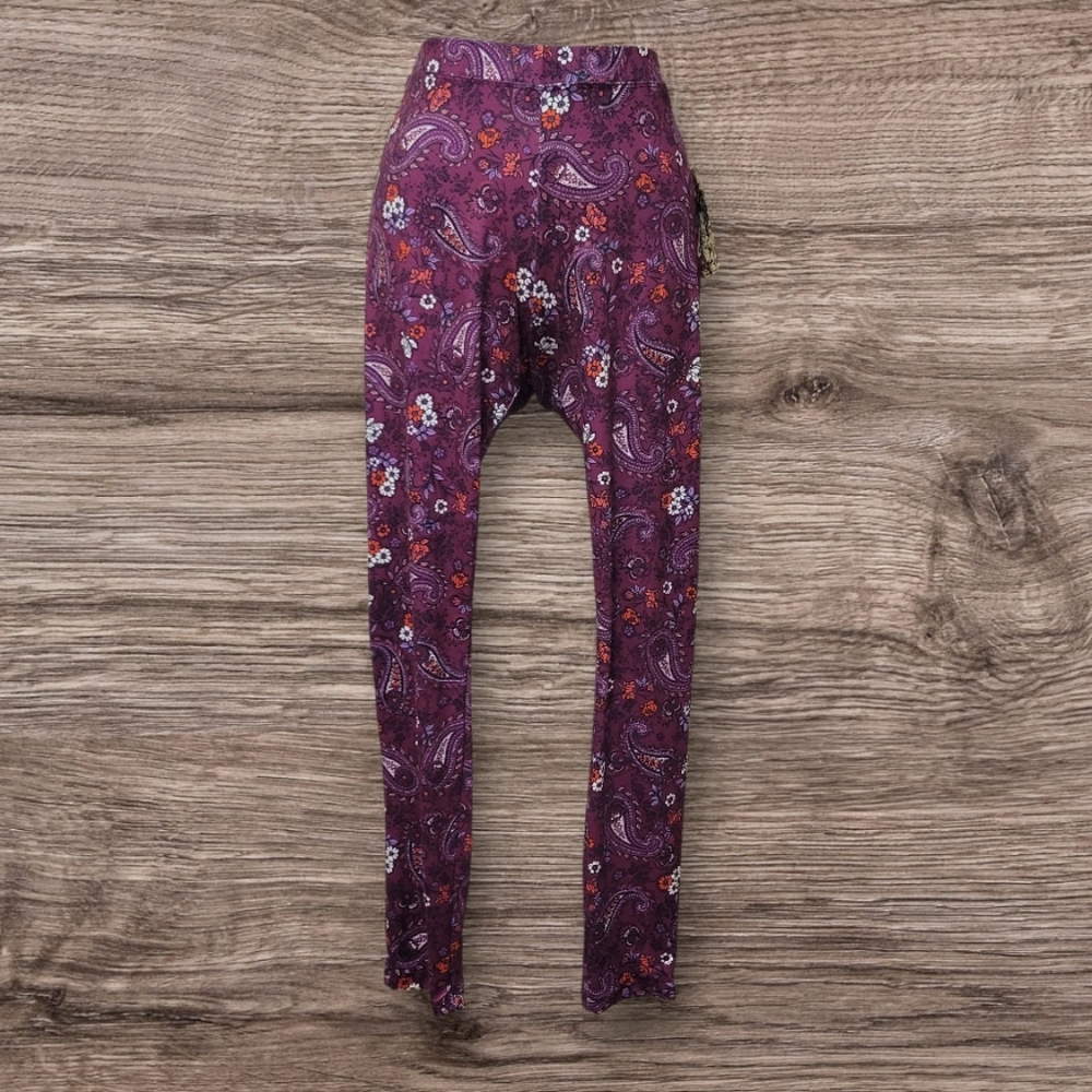 One World Purple Paisley Tunic With Leggins Set - NWT - Picture 5 of 6